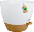 12 inch Large Self Watering Pots, Flower Plant Pots by WSMKSZ