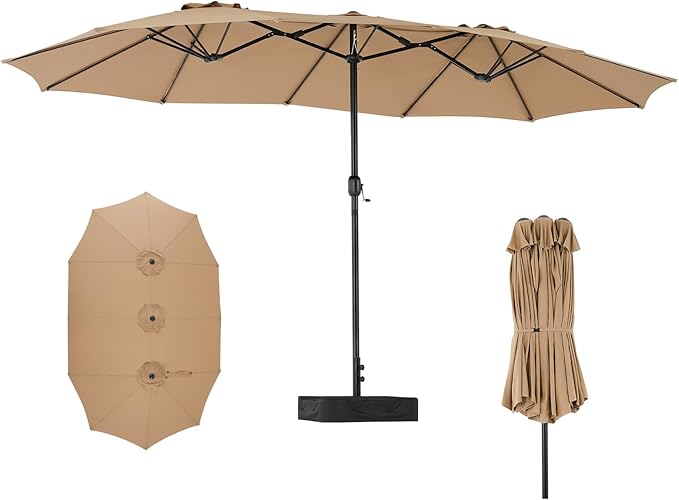 DUMOS 15FT Large Patio Umbrella by DumosLifestyle
