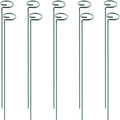 HiGift 10 Pack 24 inch Plant Stakes and Supports, Metal Flower Stakes by HiGift