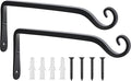 FEED GARDEN Wall Hook Hanging Plant Bracket 10 Inch 2 Pack, Hand-Forged Plant by FEEDGARDEN