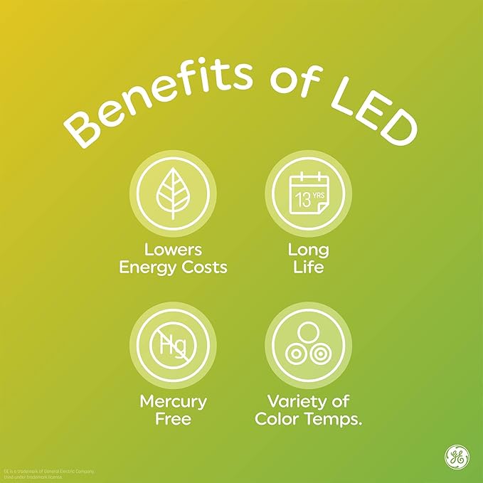 GE LED+ Motion Sensor LED Light Bulbs, Outdoor Security Lights, A21 2 Count - Image 11