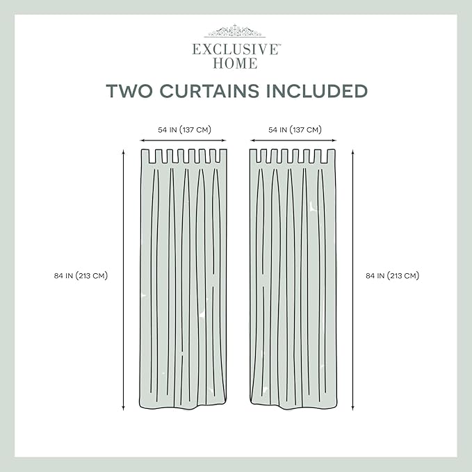 Exclusive Home Cabana Solid Indoor/Outdoor Light Filtering Hook-and-Loop Tab - Image 7