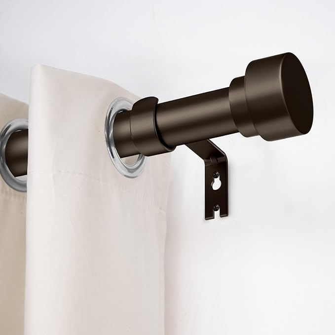 Curtain Rods for Windows 32 to 240, 1 Inch Adjustable Heavy Duty Long Window - Image 2