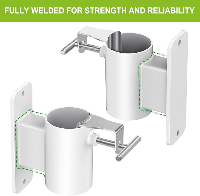 Heavy Duty Deck Railing Umbrella Holder, Patio Umbrella Stand - Image 5