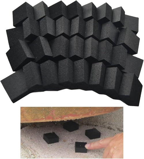 - Invisible Pot Feet to Elevate up to 8 Flower Plant Planters or Statues | - Image 2