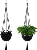 Shappy 2 Pack Jute Crochet Long Plant Hanger by Shappy