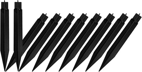 10 Pack Solar Light Stakes Replacement, ABS Reinforced Ground Spikes by Unknown