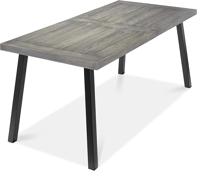 Best Choice Products 6-Person Indoor Outdoor Acacia Wood Dining Table, Picnic by BestChoiceProducts