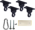 Heavy Duty Black Swing Hangers Screws Bolts Included Over 5000 lb Capacity by ABUSA