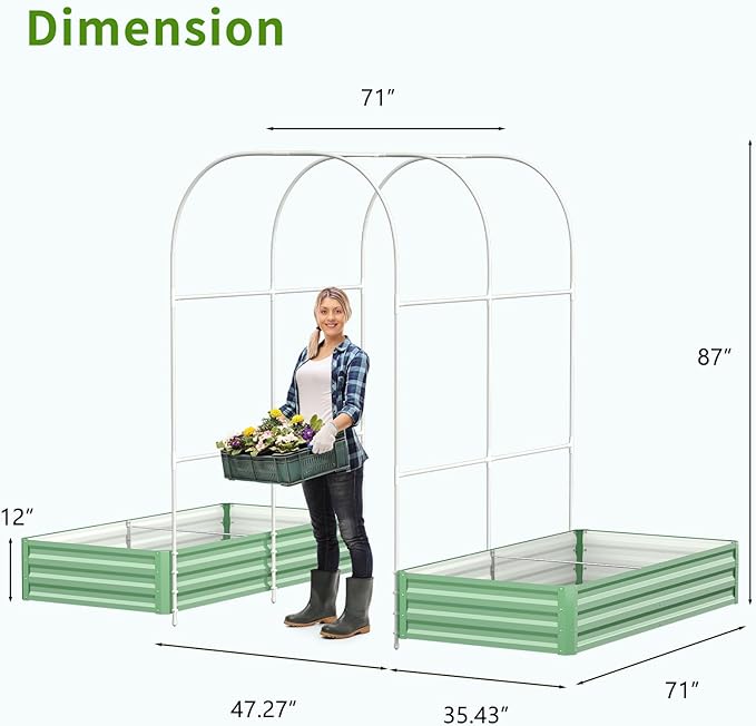 DoCred 3 in 1 Raised Garden Bed - Image 7