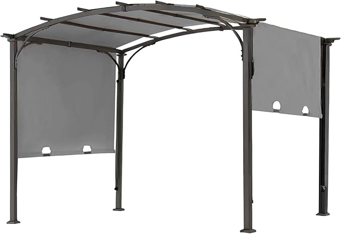 85''x 208'' Universal Doubleton Steel Pergola Replacement Cover by Unknown