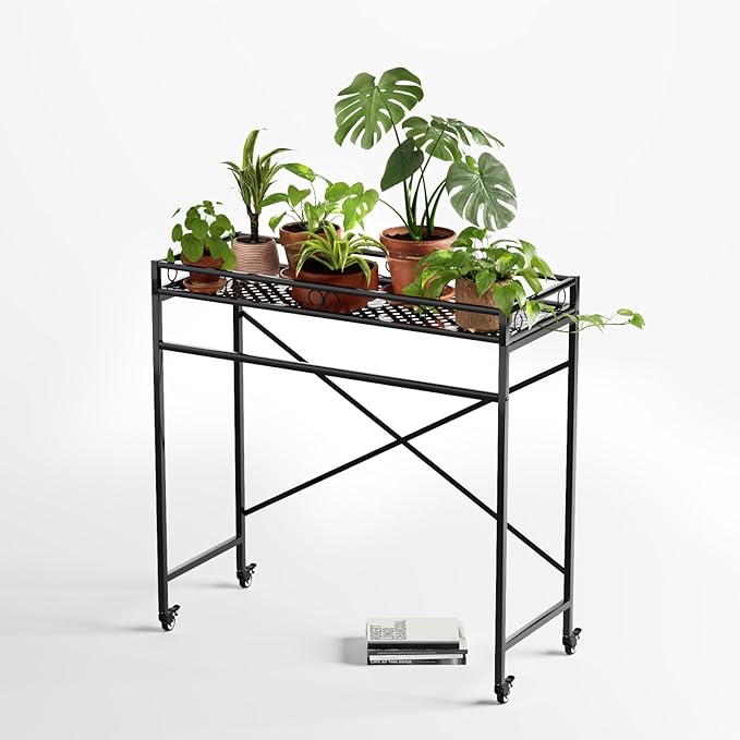 Zhongma 1 Tier Sturdy Metal Plant Stand - Image 8