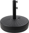 50LBS Round Umbrella Base Water Filled by Roixeeds