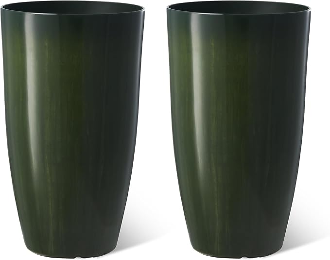 Glitzhome 23.5" H Large Tall Planter by Glitzhome