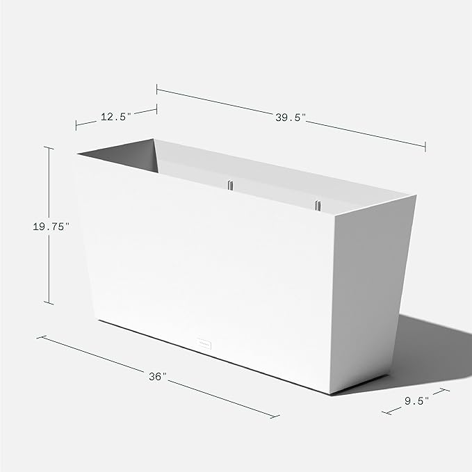 Veradek Pure Series Midori Trough Planter - Image 3