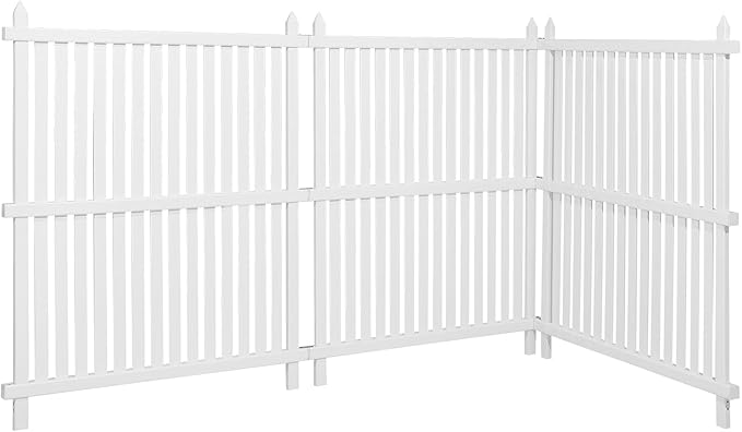 VEVOR 3 Panels Outdoor Privacy Screen, 36 x 45 in Air Conditioner Fence - Image 9