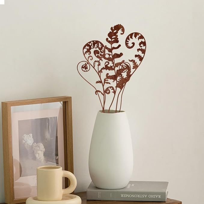 Metal Flowers for Outside, Yard Art Outdoor Plant Decorations for Pots - Image 5