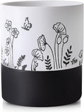 Nihow Self Watering Plant Pot: 6 Inch Ceramic Planter by Nihow