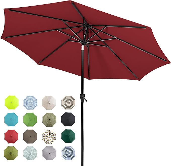 Tempera Patio Market Outdoor Table Umbrella by TemperaPatioLife
