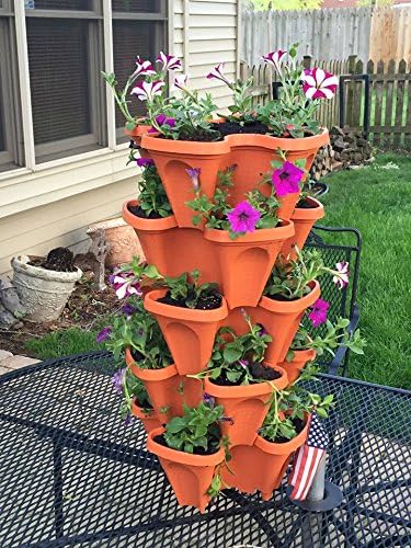 5 Tier Stackable Strawberry, and Vegetable Planter - Image 7