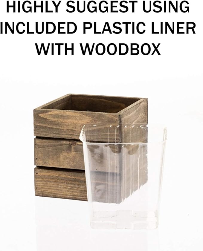 Wooden Planter Box I Rustic Barn Wood - Image 4