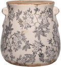 Rustic Farmhouse Ceramic Flower Pots, Vintage Antique Planters & Vase by XiaanJiaju