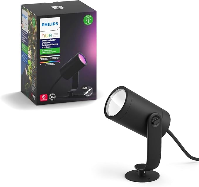 Philips Hue Lily Outdoor Smart LED Spotlight by PhilipsHue