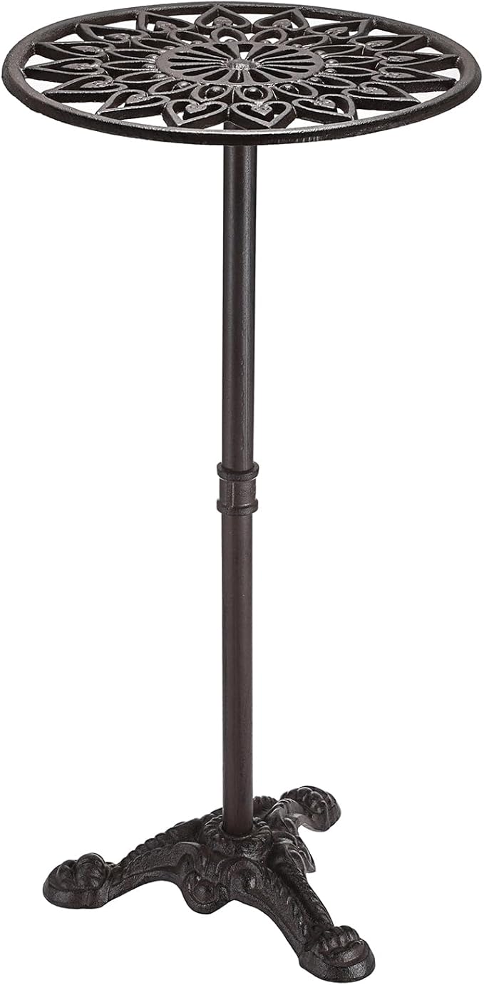 OwnMy Cast Iron Tall Plant Stand Heavy Duty Vintage Flower Pot Holder Stand by OwnMy