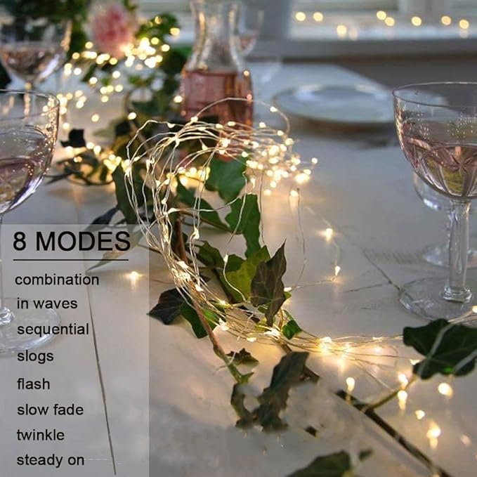 ZNYCYE 1 Pack Battery Operated Fairy Lights - Image 5