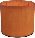 PLANTERCRAFT Corten Steel Metal Planter Box, Round Sizes, Modern Garden Steel by Plantercraft