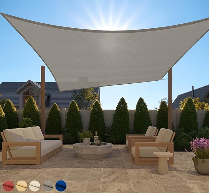 GORILLA GRIP Heavy Duty Sun Shade, UV Protection Fade Tear and Rust Resistant by GorillaGrip