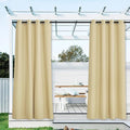 NICETOWN Canvas Waterproof Outdoor Curtains by NICETOWN