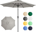 Ayge 9FT Large Outdoor Patio Umbrella Market Table Umbrella-UV Resistant by AYGE