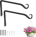Gtongoko 2 Pack 8 Inch Metal Plant Hangers Wall Hooks by Gtongoko