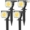 EIUIO Solar Outdoor Lights, 3 Lighting Modes Solar Spot Lights Outdoor by Lightupyourlife