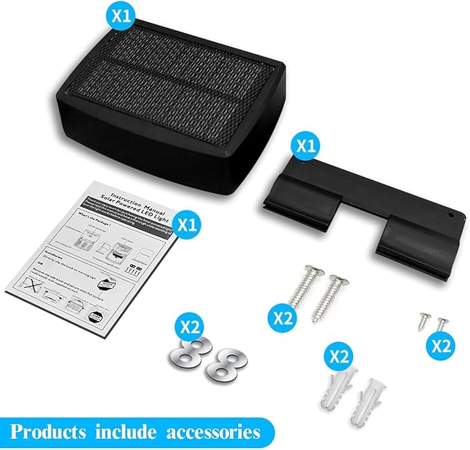 Solar Power Deck LED Light Clip-On Yard Security Sign Spotlight - Image 9