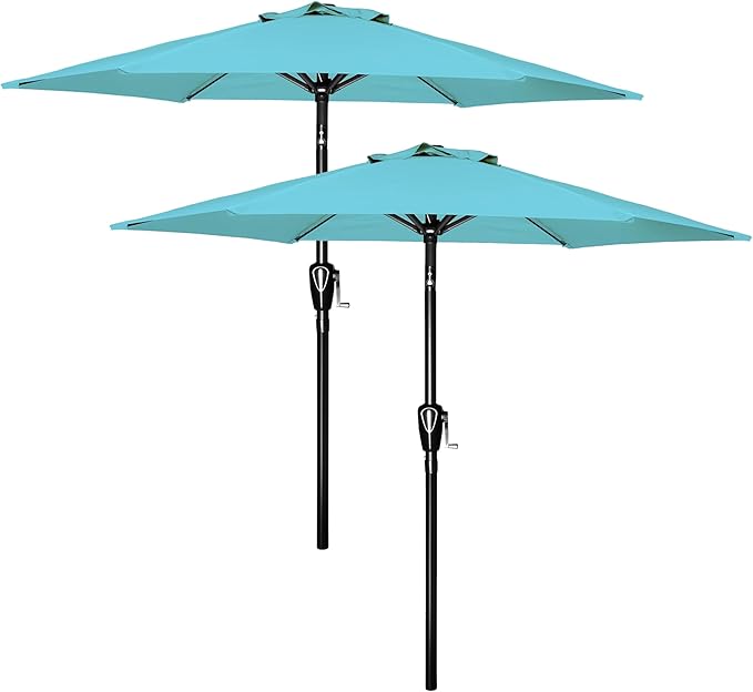 Simple Deluxe 9' Patio Umbrella Outdoor Table Market Yard Umbrella by SimpleDeluxe