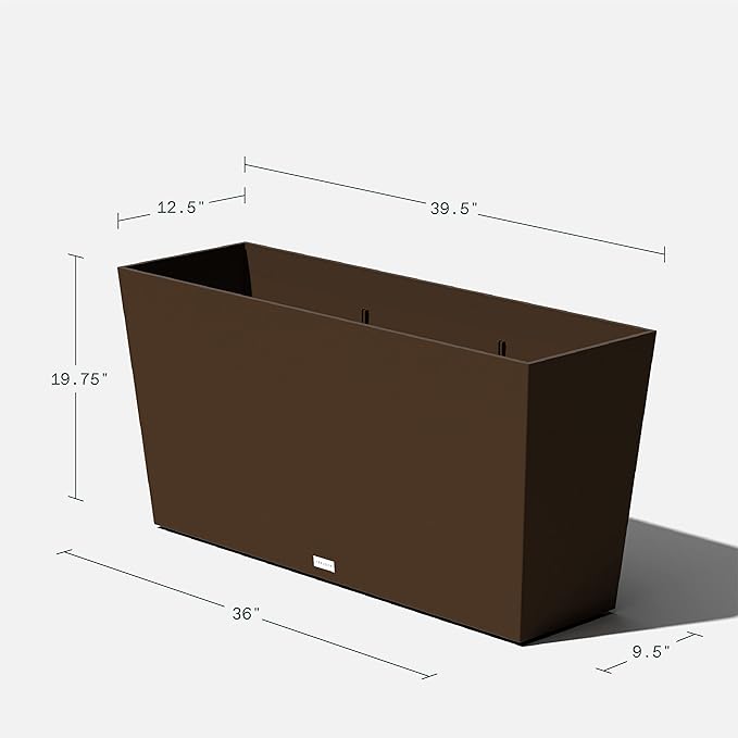 Veradek Pure Series Midori Trough Planter - Image 2