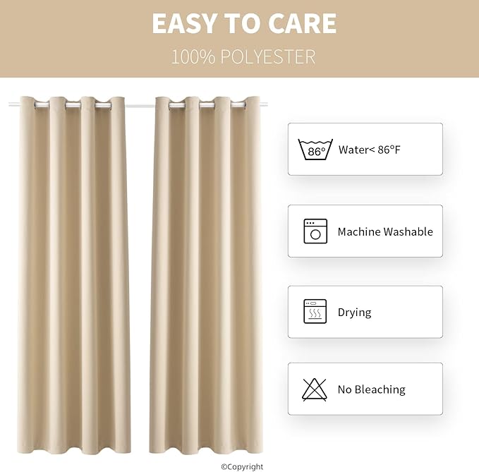 DIVA EN CAMINO DEC Outdoor Patio Curtain Waterproof Darkening Thermal Insulated - Image 7