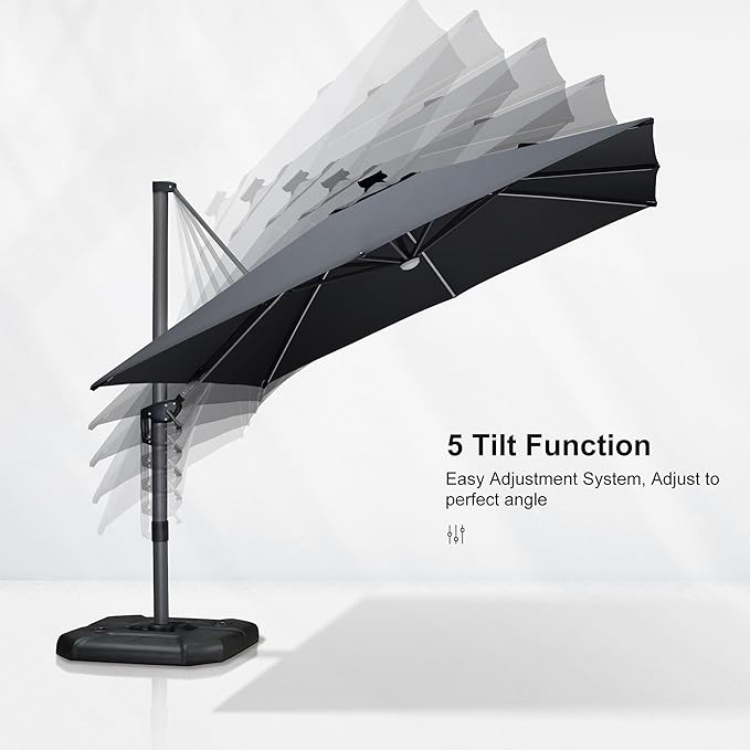 PURPLE LEAF 10 Feet Patio Umbrella - Image 6