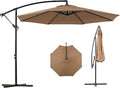 Backyard Expressions 10FT Cantilever Patio Umbrella – Outdoor Offset Hanging by BackyardExpressions