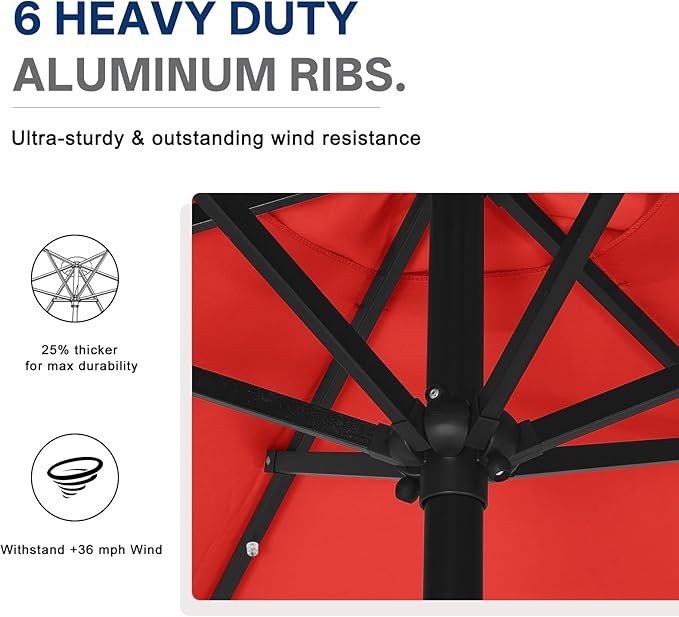 ABCCANOPY Durable Solar Led Patio Umbrellas - Image 6