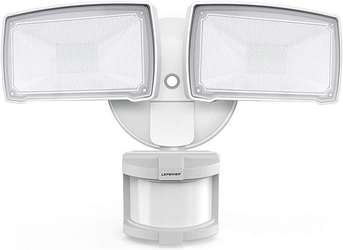LEPOWER 30W LED Security Lights Motion Sensor Outdoor, IP65 Waterproof by LEPOWER