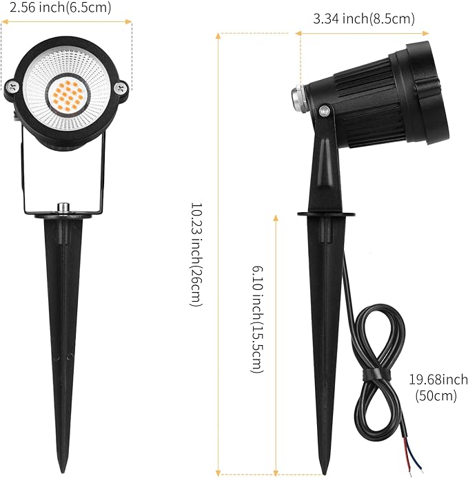 Low Voltage Landscape Lights Outdoor: 7W 700LM LED Landscape Lighting - Image 5