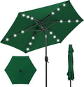 Best Choice Products 7.5ft Outdoor Solar Market Table Patio Umbrella by BestChoiceProducts