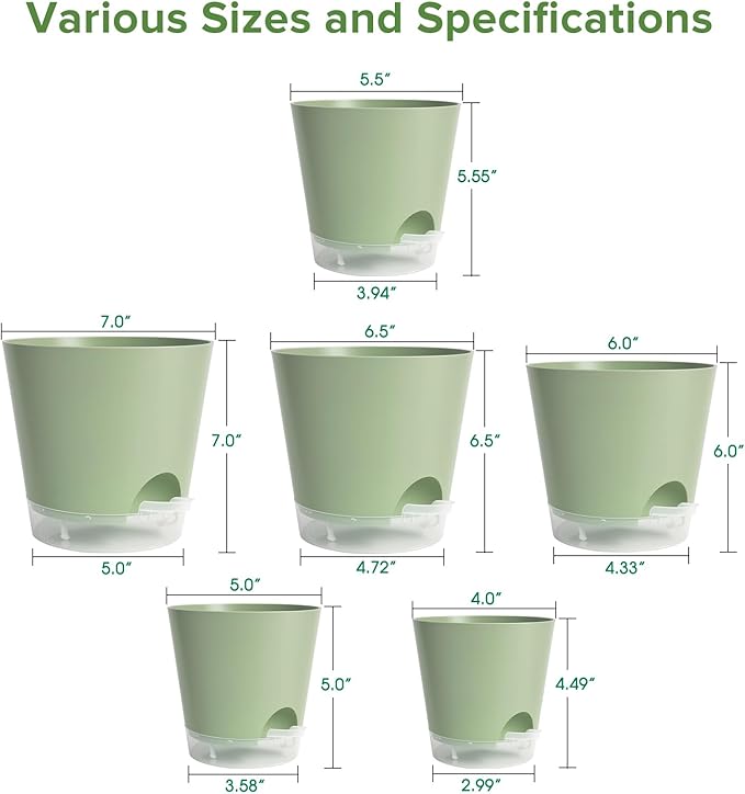 GARDIFE 2026 Upgraded Self Watering Plant Pots - Image 2