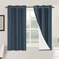 H.VERSAILTEX Primitive Linen Blackout Curtains by HVERSAILTEX