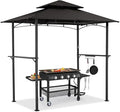 AECOJOY 8' x 5' Outdoor Grill Gazebo, BBQ Canopy by AECOJOY