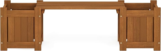 Furinno Tioman Hardwood Mini Outdoor Planter Box - Image 9