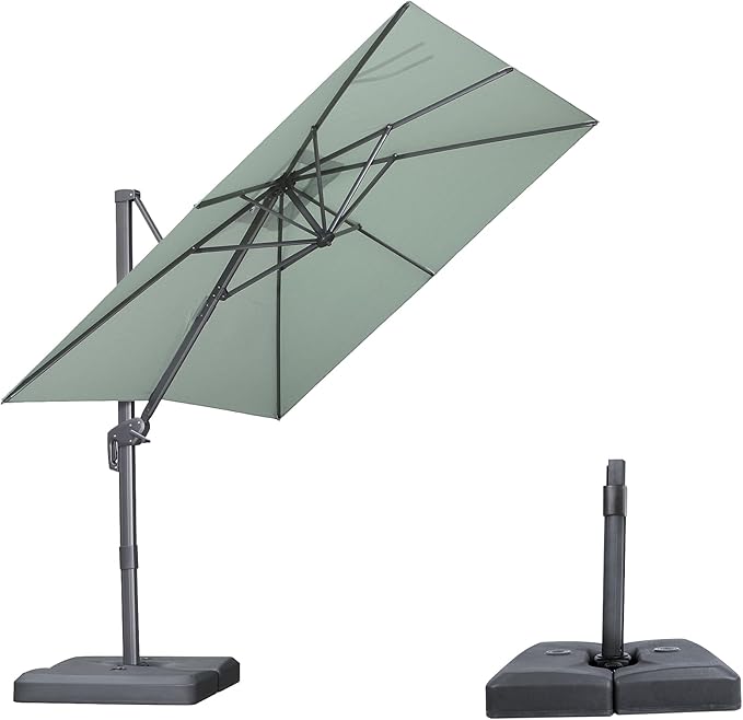 PURPLE LEAF 8 FT Outdoor Umbrella by Unknown